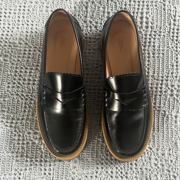 GUC- A.P.C. Platform loafer creepers size 38. Some wear tons of life left. - Picture 1 of 7